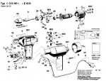 Bosch 0 603 110 103 E 10 S Drill 220 V / Eu Spare Parts